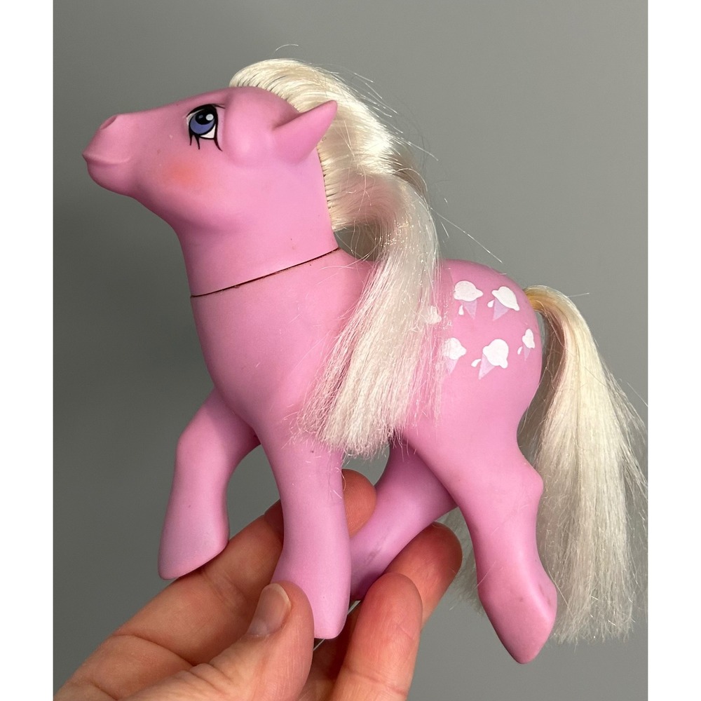 Vintage G1 My Little Pony Lickety-Split 1984 Hasbro‎ Pink Ice Cream Hong Kong